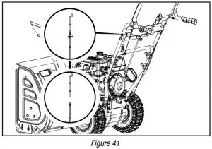 FIG 75 Replace Auger Drive Belt