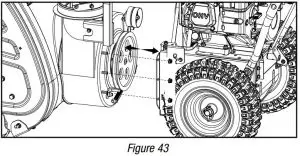 FIG 77 Replace Auger Drive Belt