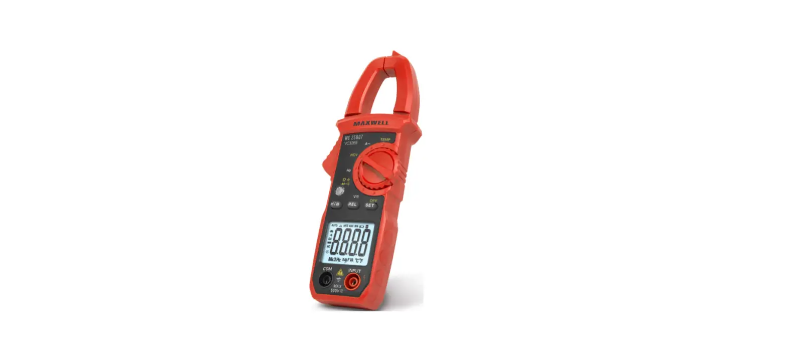 Maxwell 25607 Digital Clamp Meter User Manual