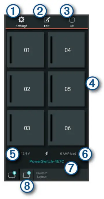 Garmin Powerswitch - Garmin PowerSwitch App