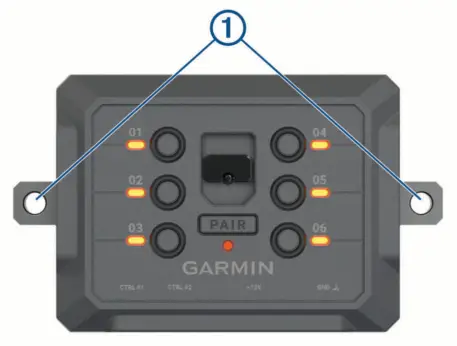 Garmin Powerswitch - Mounting the Device