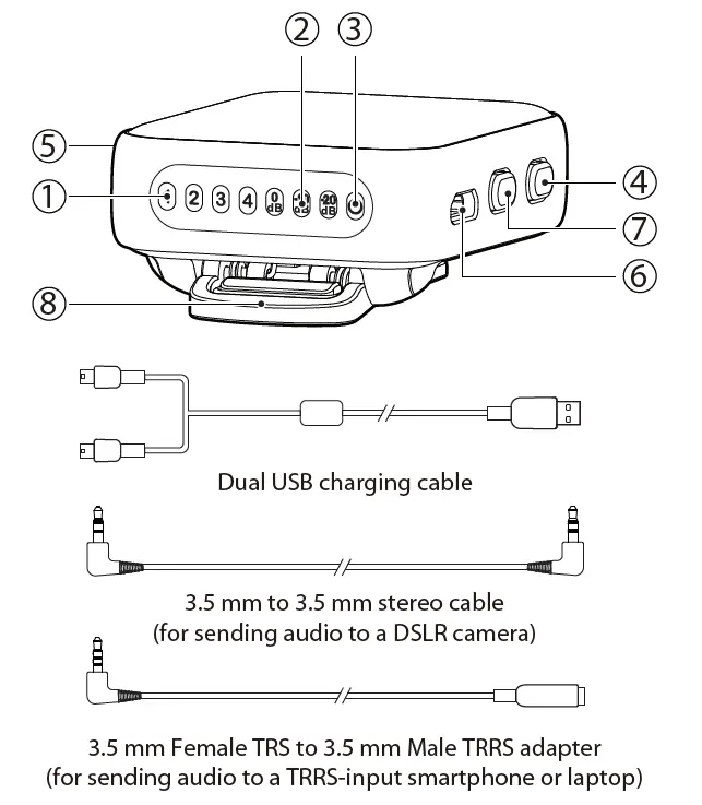 XVIVE-U6-Audio-Compact-Digital-Wireless-Microphone-System-fig-2