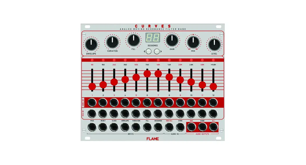 Flame Curves Analog Resonance Filterbank User Manual