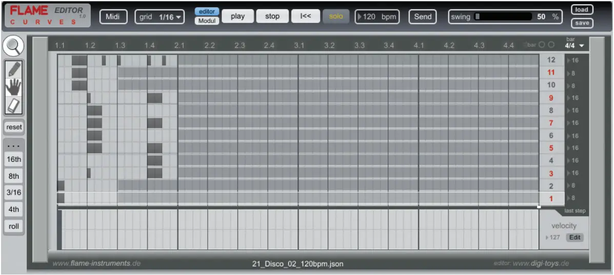 FLAME Curves Analog Resonance Filterbank - Figure 9