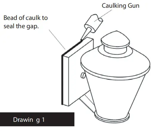 HINKLEY 18870 Black Winnie 1 Light 12 Inch Wide Pendant - Bead of caulk to