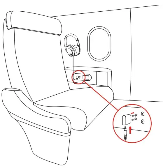 Airplane Adaptor Connection