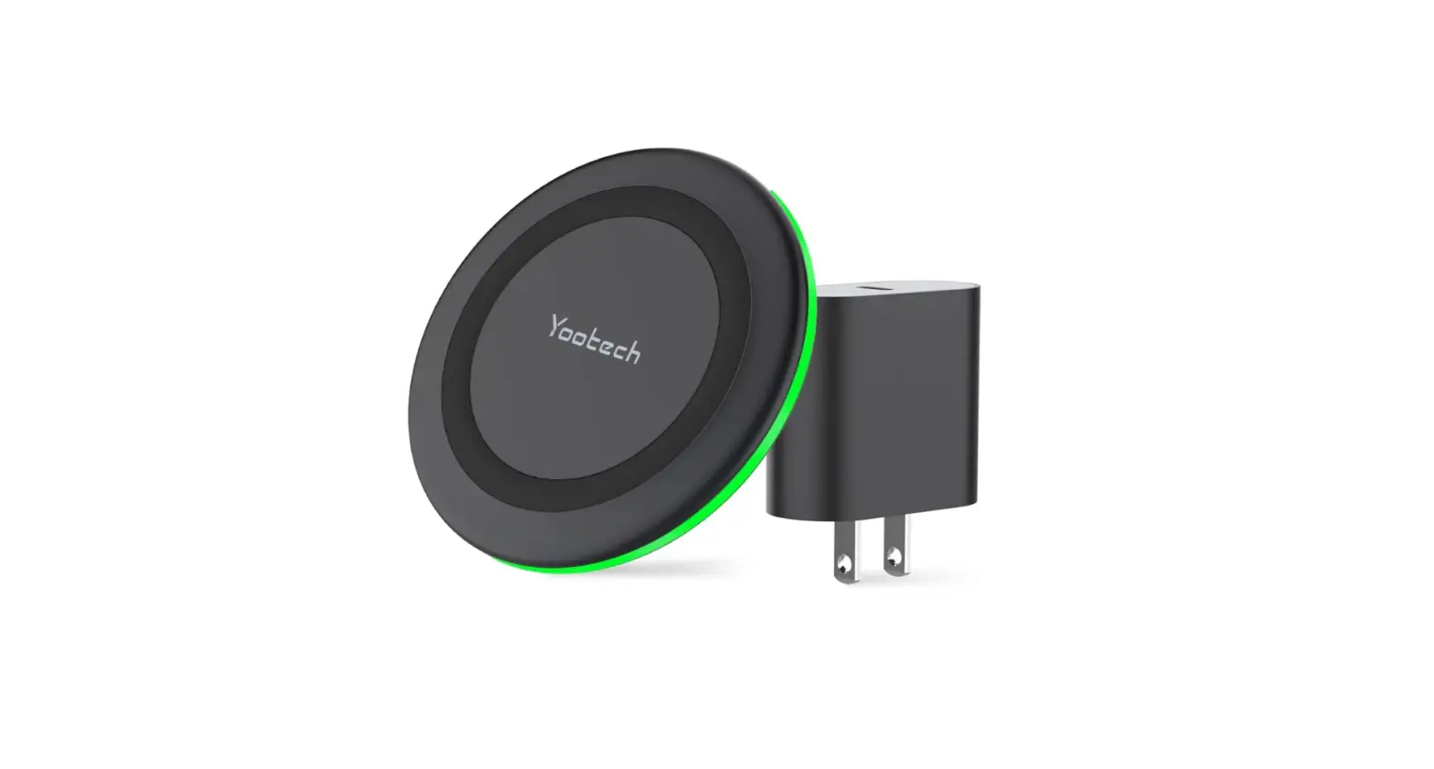 Yootech Wireless Charging Pad With Quick Adapter User Guide