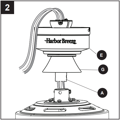 Harbor Breeze 42612 Cumberland Xl Ceiling Fan - icon 11