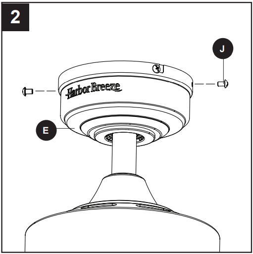 Harbor Breeze 42612 Cumberland Xl Ceiling Fan - icon 20