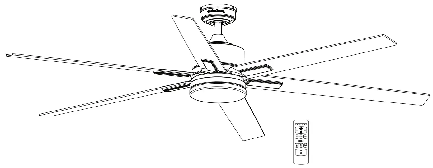 Harbor Breeze 42612 Cumberland Xl Ceiling Fan