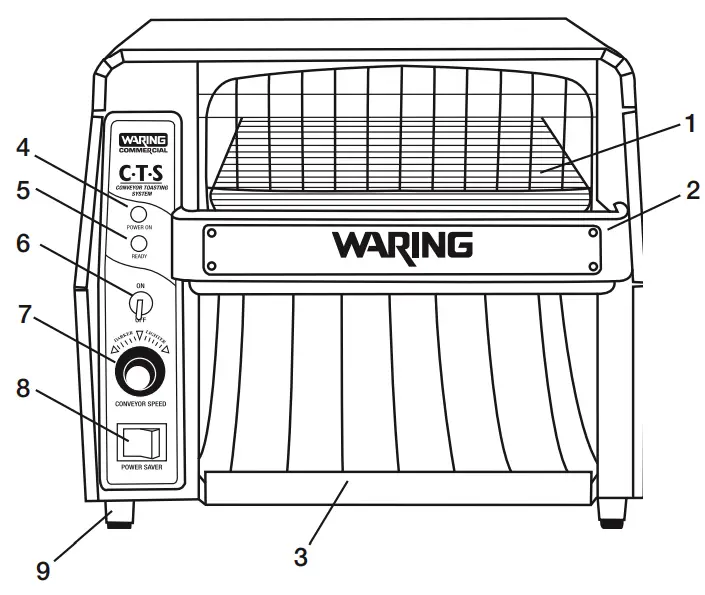 WARING COMMERCIAL CTS1000 Commercia - Pa