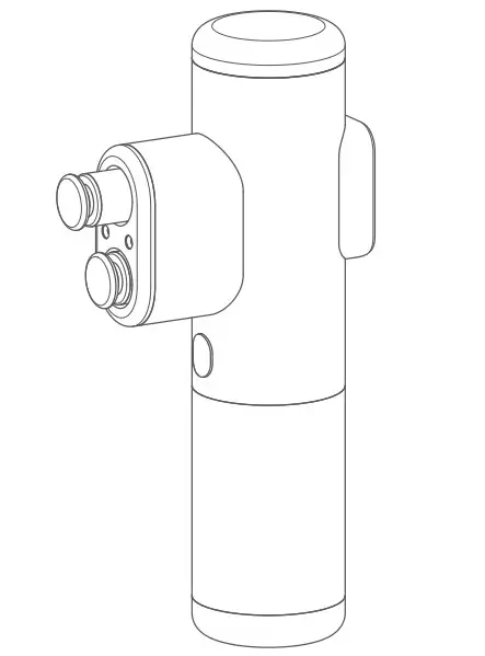 KICA Pro Double Head Massage Gun Device