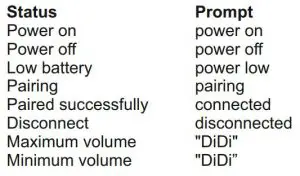 FIG 4 Voice prompts
