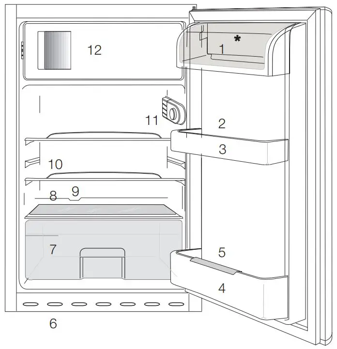 beko B1754 N, B1754 FN Refrigerator User Manual - Your refrigerator