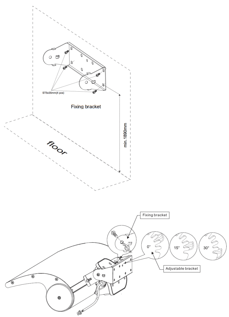 SINED CH20A11CWR1 Double 2000W Reflective Ceiling Heater - fig 5