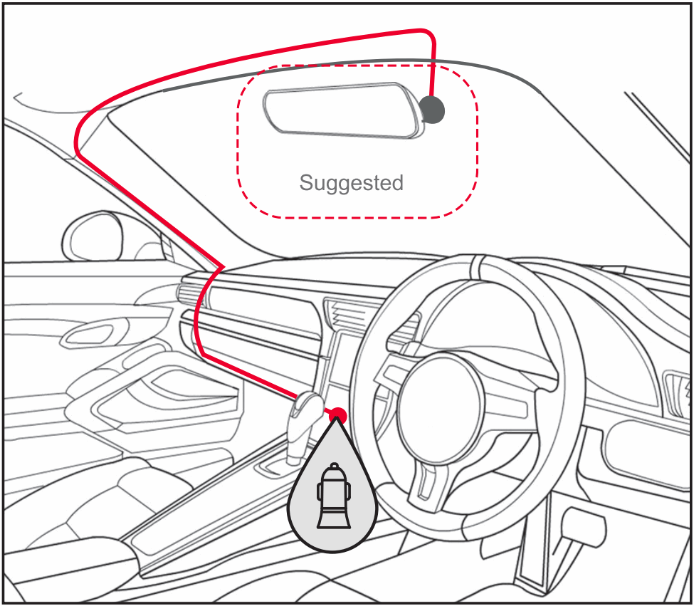 EOSSHD2 1080P Full HD Dash Cam - fig 2
