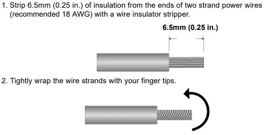 Allied Telesis IE340 Industrial Ethernet Layer 3 Switches Installation Guide - Preparing the DC Power Cables