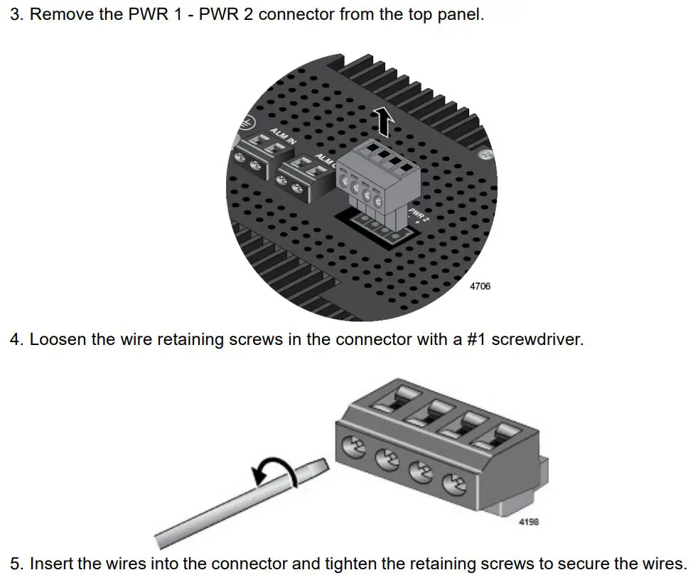Allied Telesis IE340 Industrial Ethernet Layer 3 Switches Installation Guide - Preparing the DC Power Cables