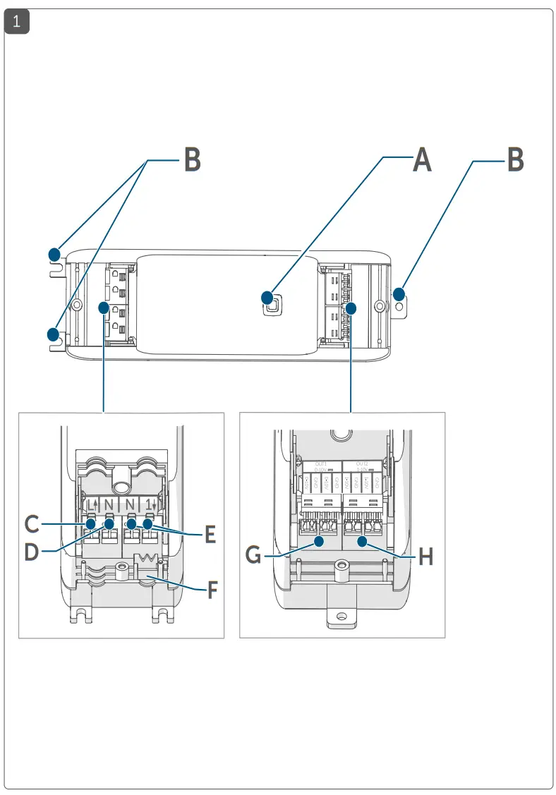 homematic IP HmIP-WUA Radio Universal Switch Actuator - Figure 1