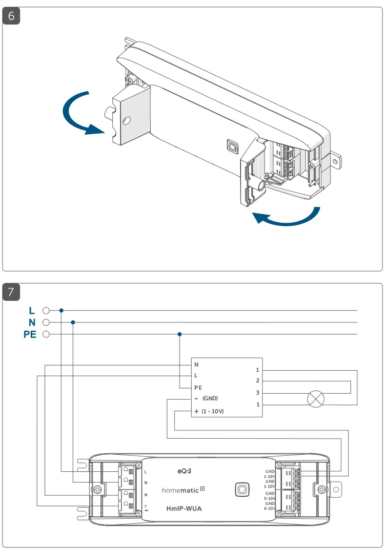 homematic IP HmIP-WUA Radio Universal Switch Actuator - Figure 4
