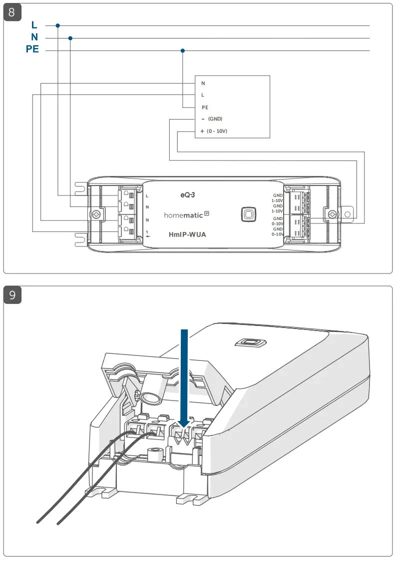 homematic IP HmIP-WUA Radio Universal Switch Actuator - Figure 5