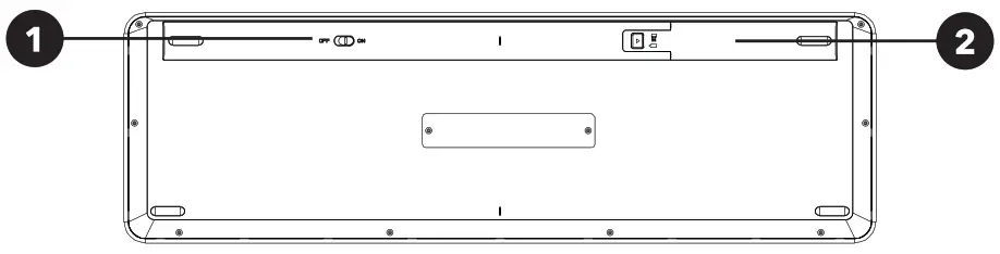 ETERNICO AET KS3001CS Wireless Keyboard - Overview