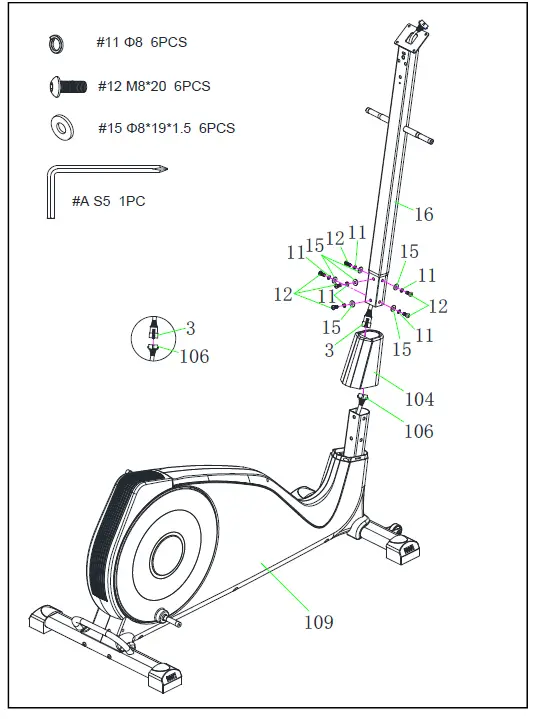 SUNNY-SF-E320001-Pre-Programmed-Elliptical-Trainer-04