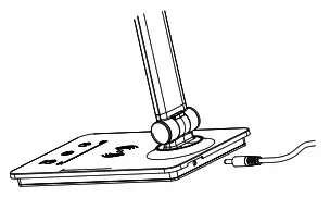 HAMPTON BAY LT2204304GW-WH LED Table Lamp - 2