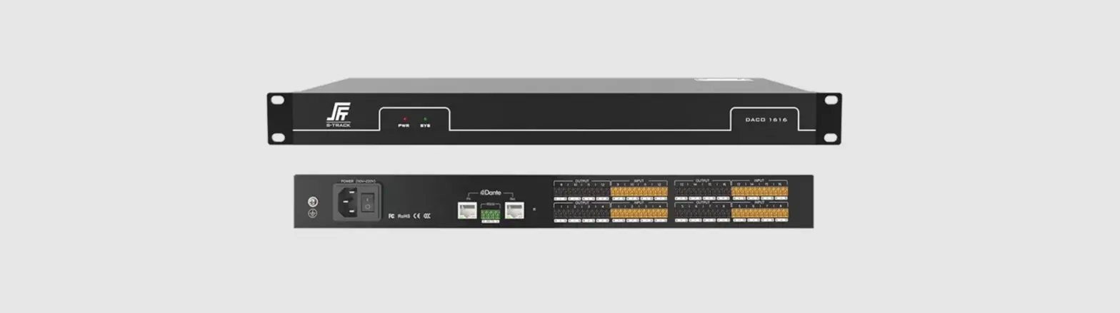 S-track Daco 1616 Multi Ch Dante Interface Owner's Manual