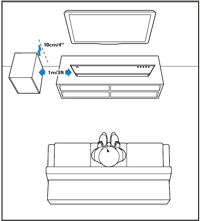 PHILIPS TAB7807 7000 Series Wireless Soundbar 15