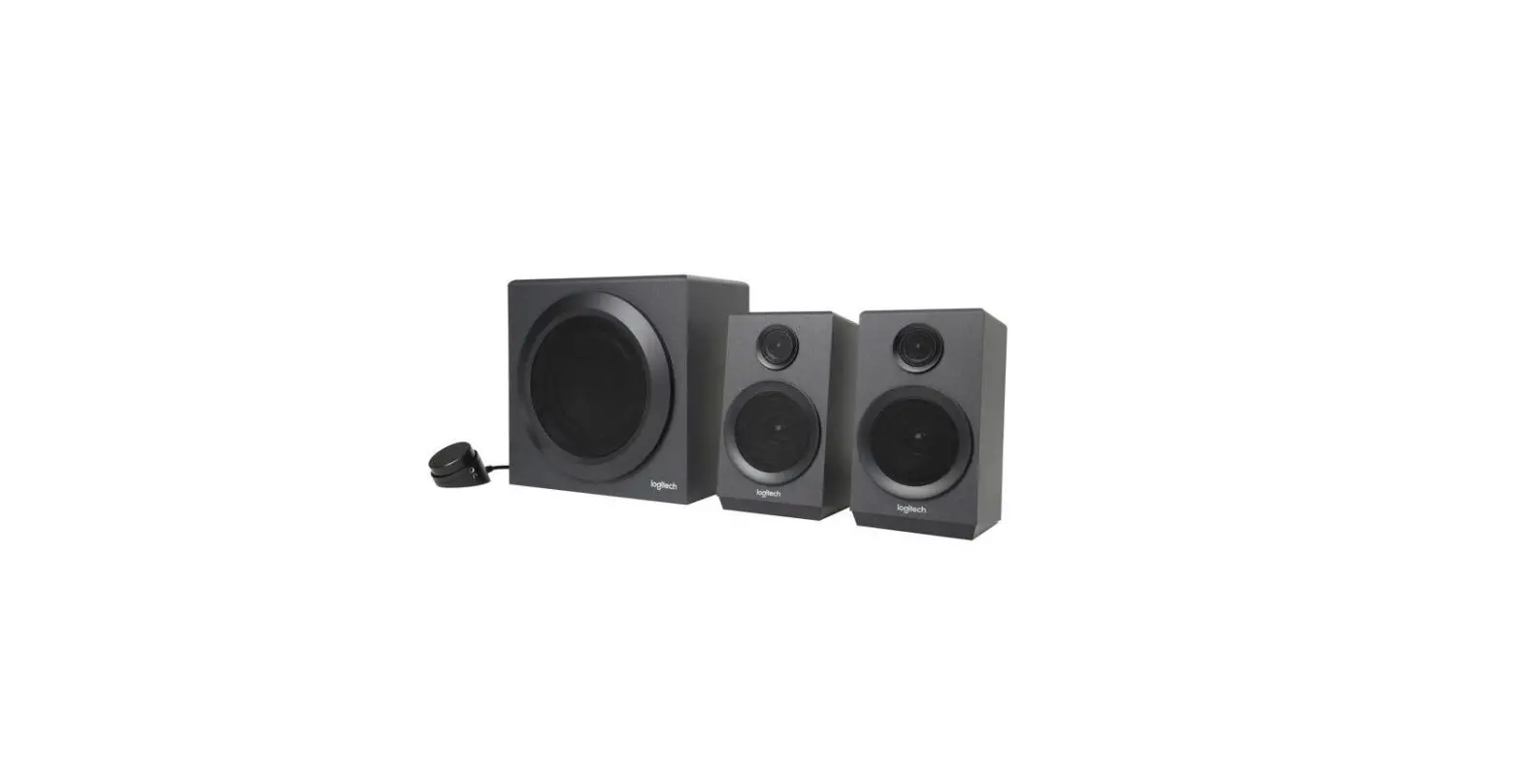 Logitech Z333 Speaker System With Subwoofer User Guide