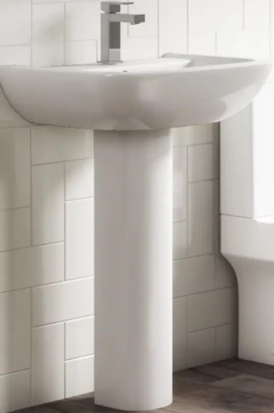 better bathrooms 25896 Wall Hung and Pedestal Basin product