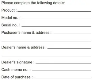 FIG 16 Please complete the following details