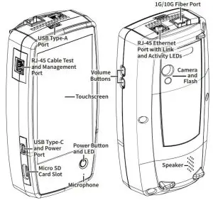netAlly LR10G-100 LinkRunner 10G Advanced Ethernet Tester