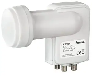 hama 00121787 Universal Quad Switch LNB