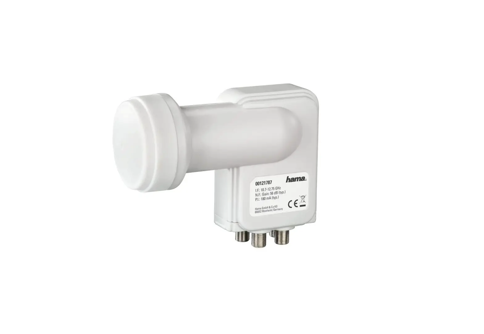 Hama 00121787 Universal Quad Switch Lnb Instruction Manual Hama 00121787 Universal Quad Switch Lnb Instruction Manual