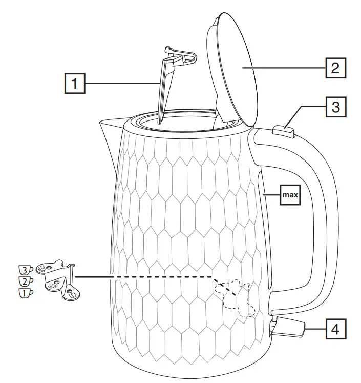 Russell Hobbs 26051 Cordless Electric Kettle-1