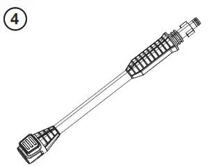 SUNJOE 13A Electric Pressure Washer SPX2004- Accessories 4