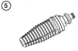 SUNJOE 13A Electric Pressure Washer SPX2004- Accessories 5