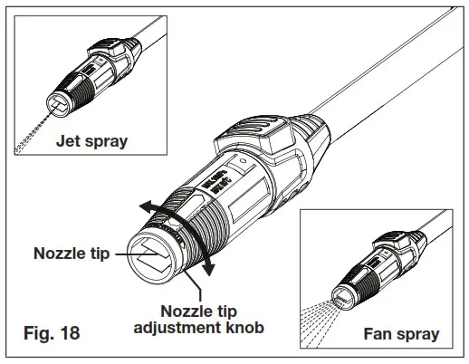 SUNJOE 13A Electric Pressure Washer SPX2004- Fig 18