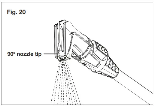 SUNJOE 13A Electric Pressure Washer SPX2004- Fig 20