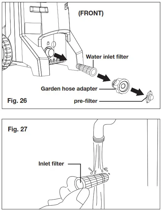 SUNJOE 13A Electric Pressure Washer SPX2004- Fig 27