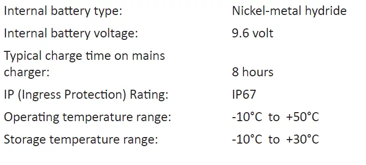 GALLAGHER Hand Held Eid Tag Reader & Data Collector HR4-specs