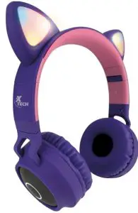 XTECH XTH-650 Hera Stereo Headphones with Microphone and Wireless Technology