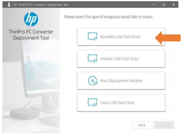 Creating Bootable USB drive