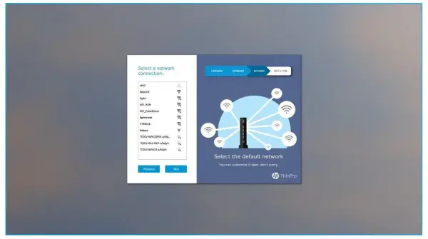 Set Network Connection