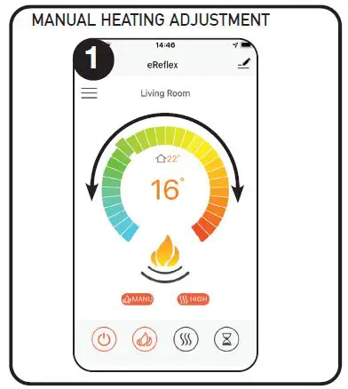 MANUAL HEATING ADJUSTMENT