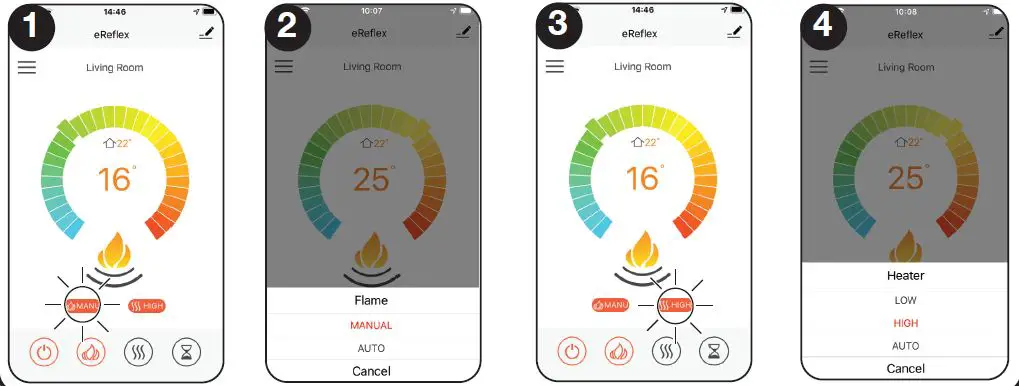 MANUAL OR AUTOMATIC CONTROLS