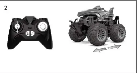 Youjie Toys Factory 851399000 Remote Control Car Series- Push or pull