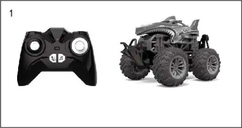 Youjie Toys Factory 851399000 Remote Control Car Series- turn on switch